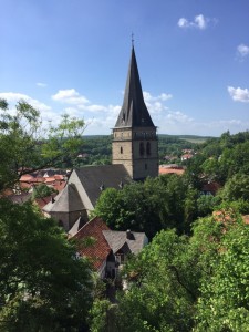 Foto 8 Barbara Eifert, Blick auf einen Kirchturm