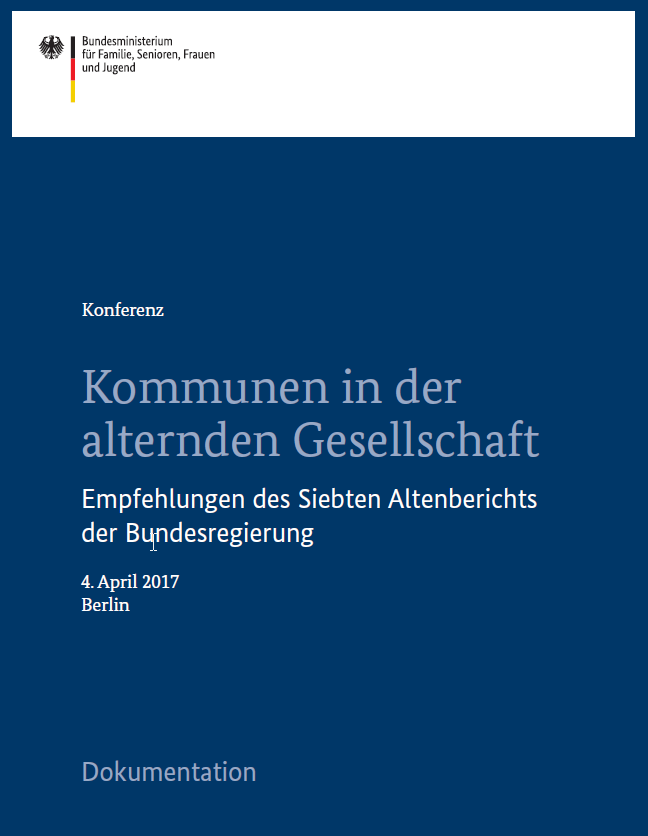 Cover Kommunen in der alternden Gesellschaft - Veranstaltungsdokumentation