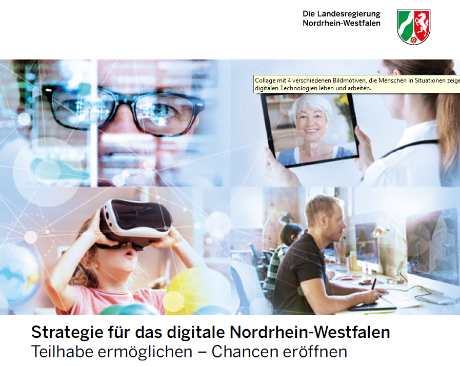 Cover Digitalstrategie NRW