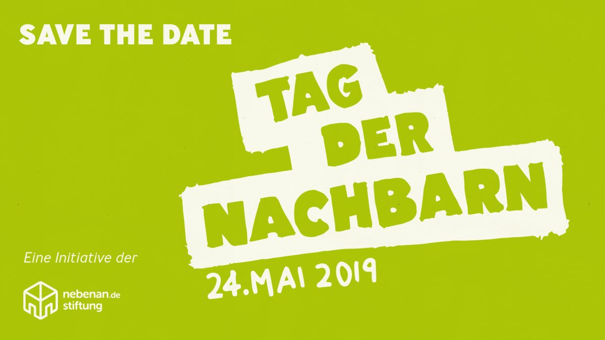 Keyvisual Tag der Nachbarn 2019