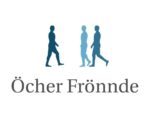 Logo Oecher Froennde mit der Abbildung von drei Menschen