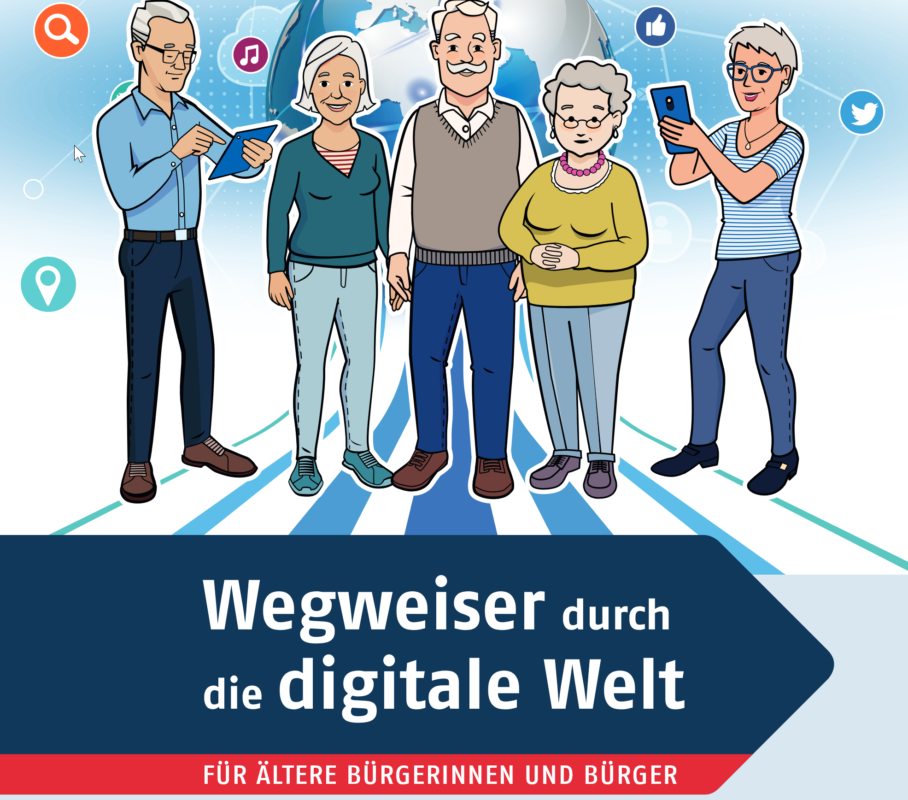 Cover des Wegweisers durch die digitale Welt