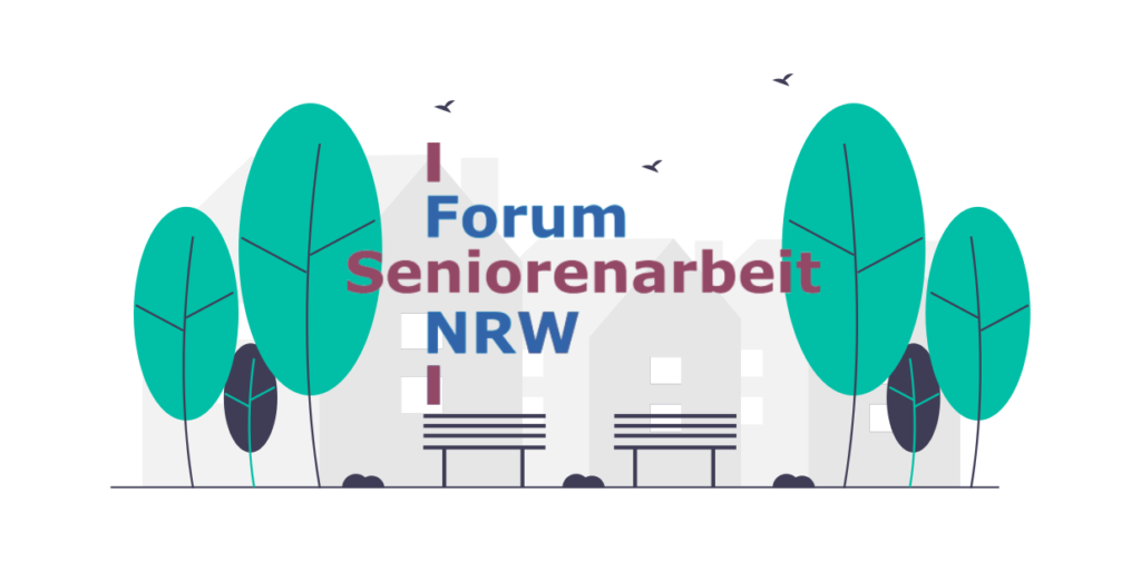 Keyvisual mit Logo des Forum Seniorenarbeit