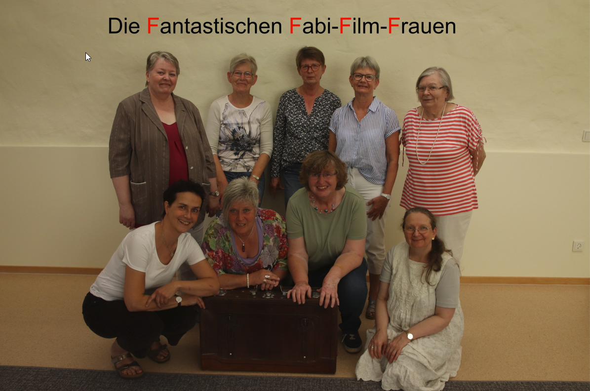 Gruppenbild der Fabi-Film-Frauen