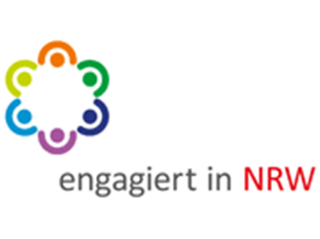 Logo "Engagiert in NRW"