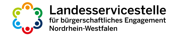 Logo der Landesservicestelle für bürgerschatfliches Engagement NRW