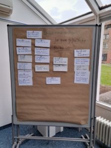 Ergebnisse der Gruppenarbeit des Workshops