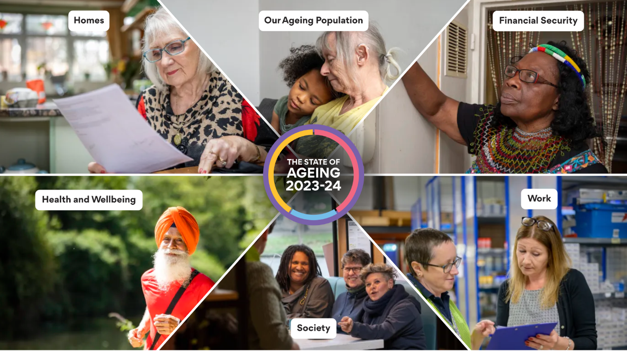 Screenshot State of Ageing - Centre for Ageing better