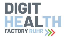 Logo der Digital Health Factory Ruhr