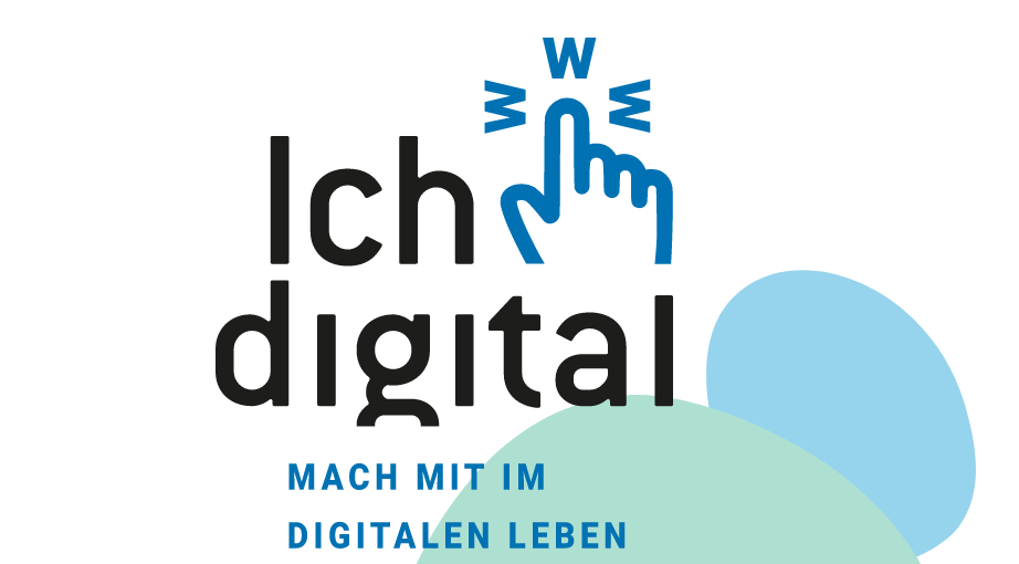 Das Bild zeigt das Logo des Projekts "Ich digital"